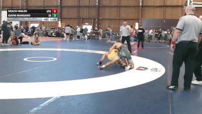 140 lbs Final - Seach Hibler, Apex Wrestling vs Gavin Mangano, Kd