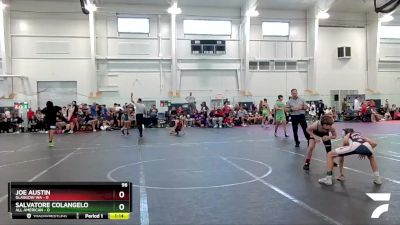 98 lbs Round 4 (8 Team) - Salvatore Colangelo, All American vs Joe Austin, Glasgow WA