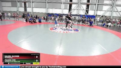 75 lbs Cons. Round 3 - Saleel Glover, Washington vs Mason Cox, Warden Elite Wrestling