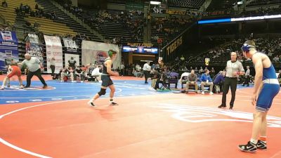 150 Class 4 lbs Quarterfinal - Ross Davis, Liberty vs Connor McBride, Marquette