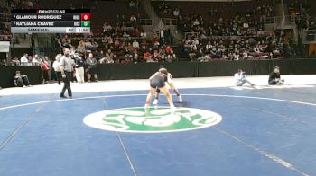 Girls 145 lbs Semifinal - Glamour Rodriguez, Rio Grande vs Kayliana Chavez, Kirtland Central