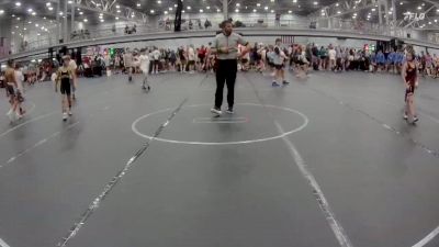 60 lbs Round 4 (8 Team) - Johnny Shubiak, The Outsiders vs Easton DeLauter, Barn Brothers WC