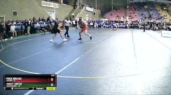 174 lbs Semis & 3rd Wb (16 Team) - Max Bruss, UMary vs Matt Ortiz, McKendree