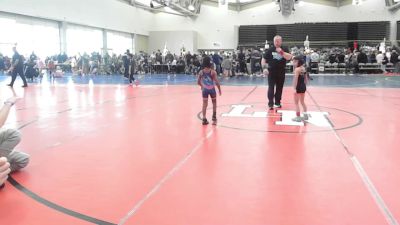 50 lbs Rr Rnd 1 - AJ Gramaglia, F.L.O.W. - K3 vs Baron McCoy, American MMAW - K3