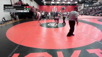 215 lbs Champ. Round 2 - Kai Calcutt, Wilmette (LOYOLA) vs Lucas Retzler, Algonquin (JACOBS)