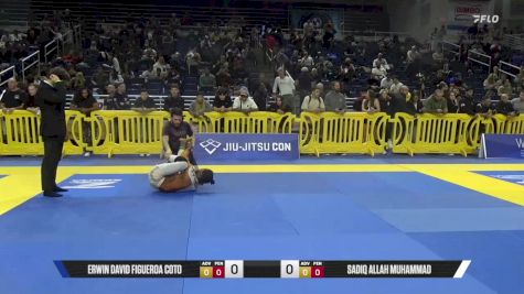 Sadiq Allah Muhammad vs Erwin David Figueroa Coto 2025 Pan IBJJF Jiu-Jitsu No-Gi Championship