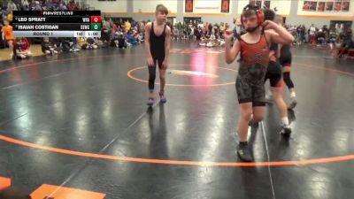 86 lbs Round 1 - Leo Spratt, Wrath vs Isaiah Costigan, Solon Spartan Wrestling Club