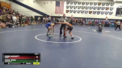 113 lbs Champ. Round 2 - Aiden Barnett, Green vs Eddie Skiba, Brunswick