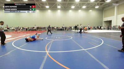 113 lbs Round Of 64 - Seth Hopkins, VA vs Logan Worth, PA