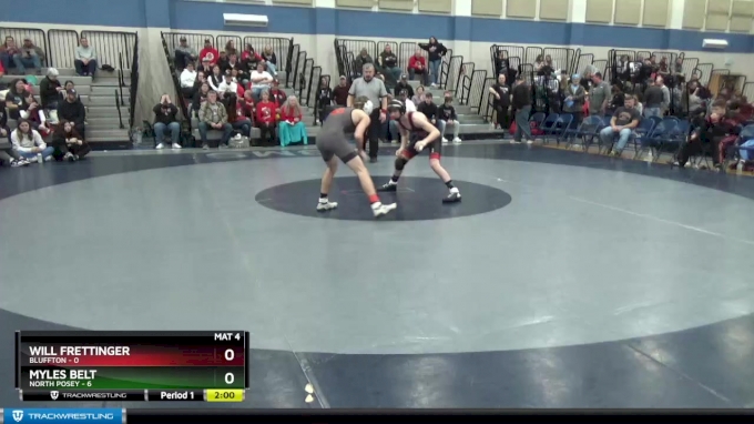 113 lbs Placement (16 Team) - Kaleb Baehl, North Posey vs Levi Johns ...