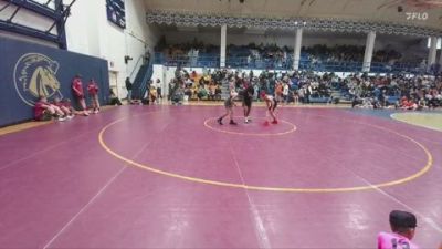 98 lbs Cons. Round 2 - Ian Sagrilla, Powell Middle School vs Grayson Peart, Riverton Middle School