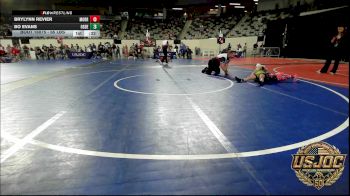 65 lbs Semifinal - Brylynn Revier, Morrison Takedown Club vs Bo Evans, Ogden's Outlaws Wrestling Club