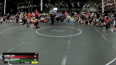 56 lbs Round 5 (8 Team) - Casen Taff, Grit Mat Club vs Ezra Wilkinson, Dueling Bandits