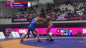 63 kg Semifinal - Ellis Coleman, USA vs Matias Munoz, CHI