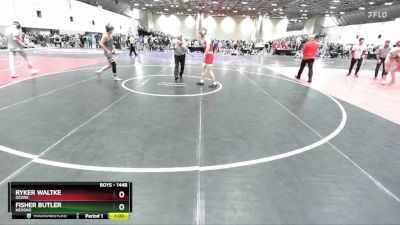 144B Quarterfinal - Fisher Butler, Neosho vs Ryker Waltke, Ozark