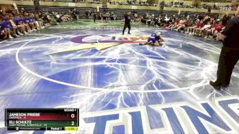 107 lbs Round 1 (4 Team) - Eli Schultz, Saint Michael Albertville vs Jameson Priebe, Chatfield