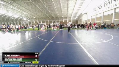 84 lbs Semifinal - Kayson Shamhart, Klamath Basin Warriors WC vs Blake Williams, Sanderson Wrestling Academy