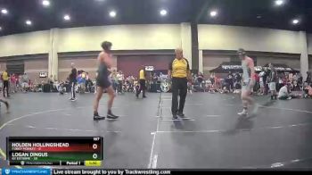 167 lbs Round 2 (4 Team) - Logan Dingus, Ky Extreme vs Holden Hollingshead, Funky Monkey