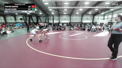 113 lbs Round 6 (8 Team) - Killian Olsen, North Sanpete vs PORTER DENTON, Manti
