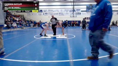 165 lbs Champ. Round 1 - Cameron Ratcliff, Vinita vs Dillon Blundell, Miami