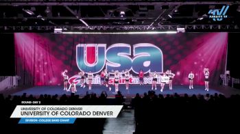 University of Colorado Denver - University of Colorado Denver [2025 College Band Chant Day 2] 2025 USA Spirit Natl's/Collegiate Champs/Jr. Natl's