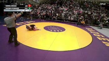 4A 155 lbs Semifinal - Sophie Stoddard, Mountain View vs Sierra Briggs, Jordan