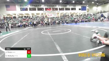 135 lbs Round Of 64 - Jacob Perez, Amateur Wrestling Academy vs Gannon McNulty, Eagle Point Youth Wrestling