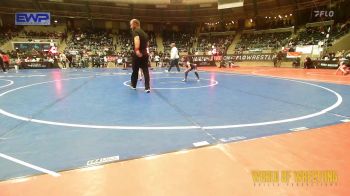 52 lbs Consolation - Braylee Botler, New Prague Wrestling vs Kynslee Church, Team Tulsa Wrestling Club