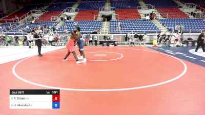 285 lbs Cons 16 #1 - Payton Green, VA vs Jeremy Marshall, IL