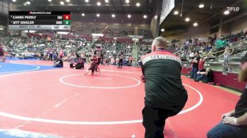 60 lbs Round 1 - Jett Singler, Beebe Badgers Wrestling Club vs Caden Pezely, Battlefield Wrestling Club