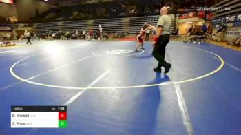 149 lbs Consi Of 4 - Daniel Kimball, Unattached-South Dakota State vs Zach Price, Unattached-South Dakota State