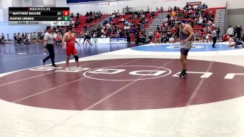 285 lbs Cons. Round 1 - Dustin Uribes, Apprentice School vs Matthew Bachie, Otterbein University
