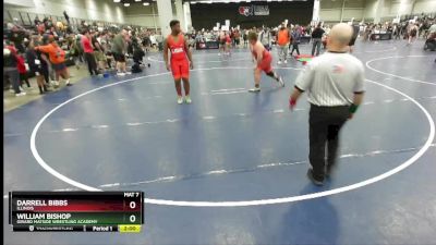 285 lbs Round 5 - Darrell Bibbs, Illinois vs William Bishop, Girard Matside Wrestling Academy