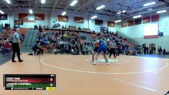 215 lbs 1st Place Match - Landon Campbell, Ontario vs Cody Fair, Washington (Massillon)