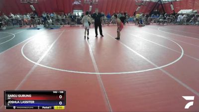 136 lbs Champ. Round 1 - Saroj Gurung, OH vs Joshua Lassiter, IL