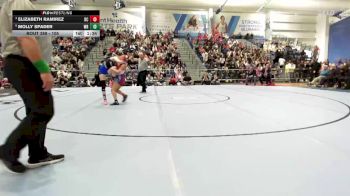 105 lbs 1st Place Match - Molly Spader, Washburn Rural vs Elizabeth Ramirez, Dodge City