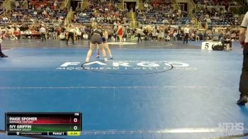 170 lbs Cons. Round 2 - Ivy Griffin, Bismarck Legacy vs Paige Spomer, Bismarck Century