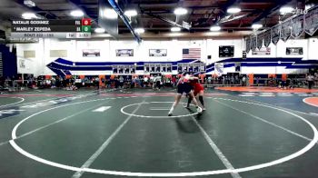 155 lbs Champ. Round 2 - Natalie Godinez, Fullerton vs Marley Zepeda, Santa Ana