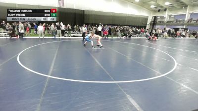 100 lbs 7th Place Match - Dalton Perkins, Mustang Bronco Wrestling Club vs Rudy Everin, Middletown Youth Wrestling Club