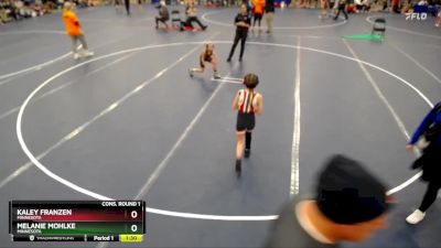 Cons. Round 1 - Kaley Franzen, Minnesota vs Melanie Mohlke, Minnesota