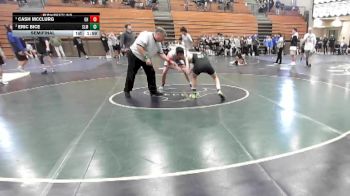 113 lbs Semifinal - Cash McClurg, Granite Hills vs Eric Bice, Slam Academy