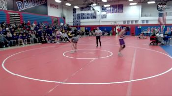 133 lbs Finals (2 Team) - Javin Douglas, University Of The Ozarks vs Hunter Rabun, Huntingdon