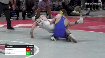 138 lbs Consy Rd Iv - Brecken Cieleski, Brookville vs Calan Bollman, Chestnut Ridge