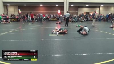 75 lbs Round 3 - Joseph Pipito, Delta Wrestling Club Inc. vs Nolan Zimmerman, Steel Wrestling