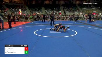 84 lbs Semifinal - Johnny Leck, South Central Punishers vs Haakon Peterson, Sebolt