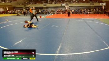 80 lbs Placement (4 Team) - Grady Kirk, STMA (St. Michael/Albertville) vs Lennox Gilbert, Centennial
