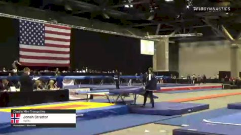 Jonah Stratton - Double Mini Trampoline, Agility - 2021 USA Gymnastics Championships