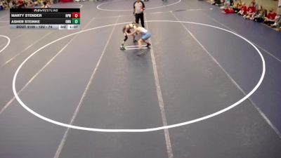 12U - 86 lbs Cons. Round 2 - Nolan Goenner, Becker Bulldog Wrestling Club vs Titus Ross, Tri-City United Titans