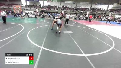 190 lbs Rr Rnd 3 - Braeden Sandoval, Team Pueblo vs Christian Astorga, Brush Wrestling Club