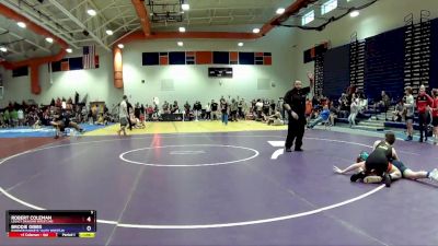 113 lbs Semifinal - Robert Coleman, Legacy Dragons Wrestling vs Brodie Gibbs, Hanover Hawkeye Youth Wrestlin